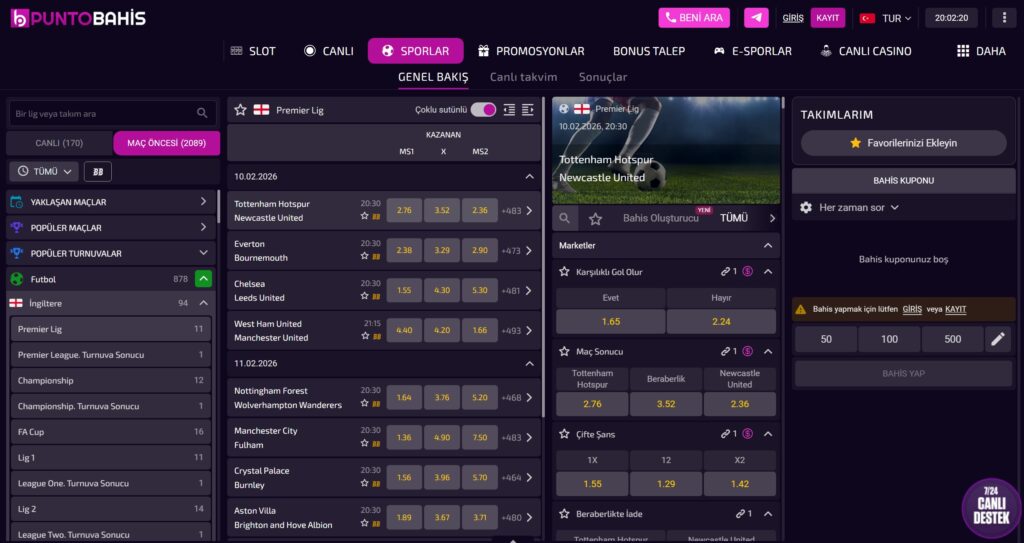 puntobahis bahis bölümleri